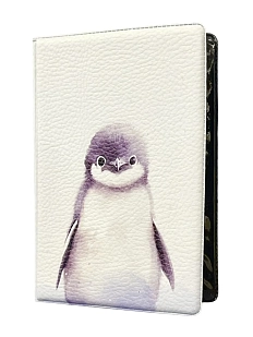 Обложка на паспорт DARI DARI «Пингвиненок», искусственная кожа