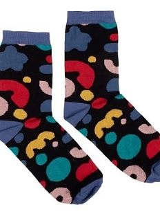 Носки Barking Store «Hey, kids!», р-р 40-45, чёрные