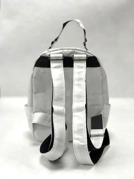 Рюкзак Ranzel Bags «Nooky White», тайвек, белый, фото 3.