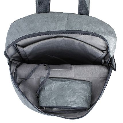 Рюкзак Ranzel Bags «Gregory Gray», тайвек, серый, фото 3.