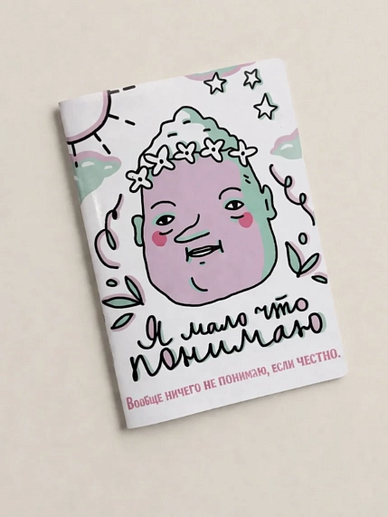 Тетрадь ШКЯ «Мало что понимаю», А5, 40 листов, фото 3.
