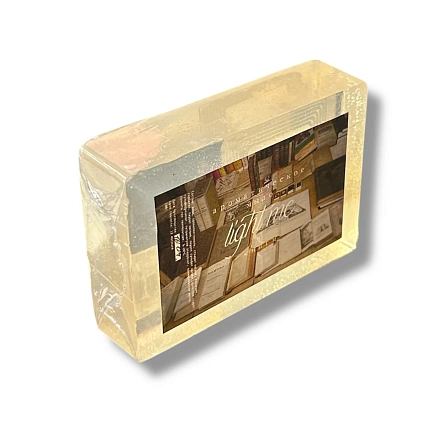 Мыло ручной работы Зажги меня «Книги», для рук и тела, фото 2.