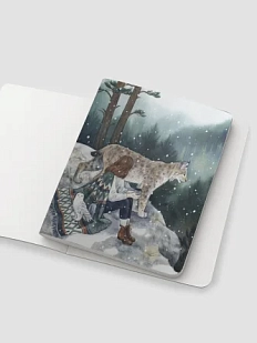 Тетрадь «На скале», иллюстратор Анна Спешилова, А5, 40 листов