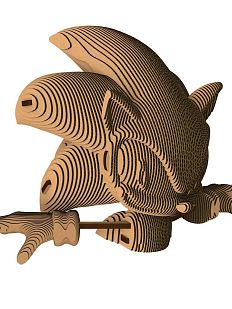 Картонный конструктор 3D «Соник»