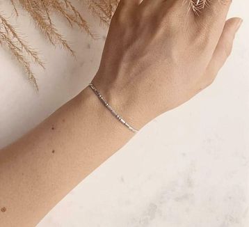 Браслет язык Морзе на красной нити «Успех», фото 3.