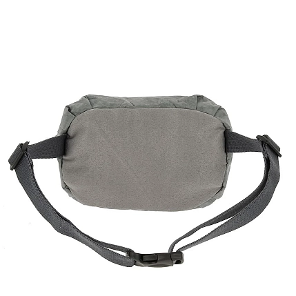 Поясная сумка Ranzel Bags «Dirox Gray», тайвек, серая, фото 4.
