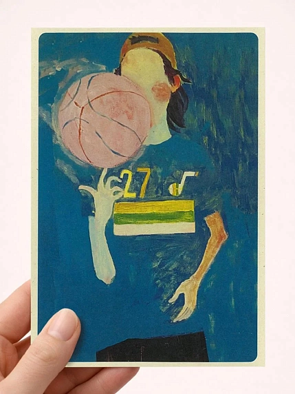 Открытка Максим Савва «Utah Jazz», А6, фото 1.