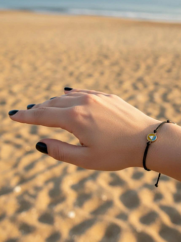 Браслет WAF WAF «Корабль», черный, фото 2.