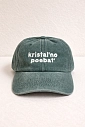 Кепка Феисм «Kristal'no poebat'», тёмно-зелёная, превью фото 1