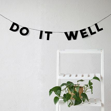 Гирлянда «DO IT WELL», фото 2.