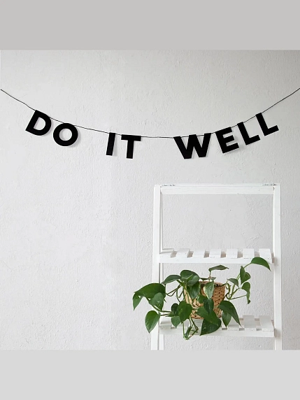 Гирлянда «DO IT WELL», фото 2.