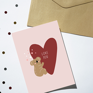 Набор открыток для любимых №1, 3шт., фото 4.