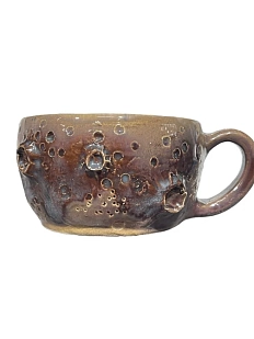 Кружка ручной работы Астероид, керамика, 350 мл