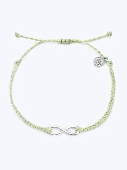 Браслет WAF WAF «Бесконечность», зеленый, фото 1.