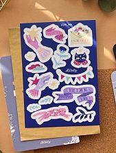 Стикерпак «Счастье внутри», А6