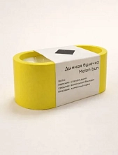 Интeрьерная свеча «Дынная булочка», соевый воск, маленькая