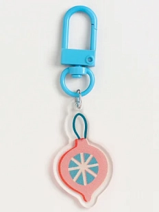 Брелок «Ёлочная игрушка», 4 см