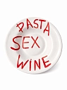 Тарелка шляпа ручной работы ММ керамика «Pasta Sex Wine», 26 см, превью фото 1