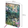 Блокнот «Claude Monet» в клетку, А5, 80 листов, зелёный, превью фото 2