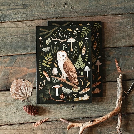 Блокнот «Сипуха», А5, 42 листа, чёрный, фото 2.