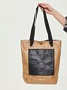 Сумка Ranzel Bags «Monty Kraft», тайвек, песочная, превью фото 1