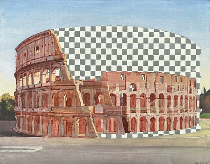 Обложка на студенческий билет Василий Аникин «Колизей», экокожа, фото 1.