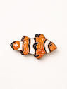 Брошь рыбка ручной работы «Клоун», Partala ceramics, превью фото 1