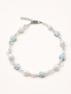 Чокер Pet Polly Pocket «Цветочки», голубой