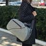 Сумка Ranzel Bags «Hunty Gray»,  тайвек, серая, превью фото 3