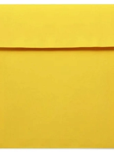 Конверт желтый квадратный 16 × 16 см