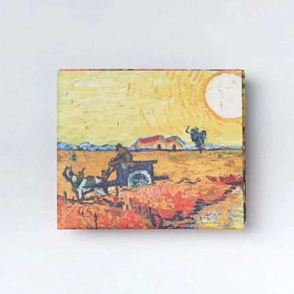 Кошелёк New Wallet «New Van Goghe», желтый, фото 2.