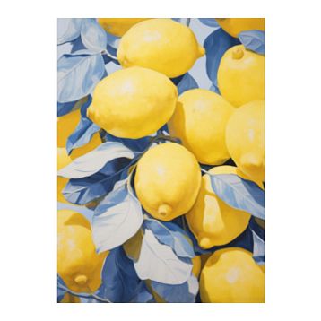 3D Стикер на телефон «Лимоны», жёлтый, объёмный, фото 1.