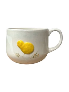Кружка ручной работы DARI DARI «Цыплёнок», керамика, 350 мл