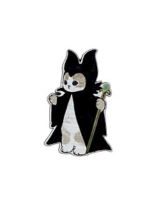 Брошь «Кот-Малифисента»