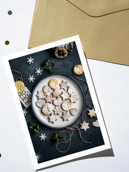 Открытка DARI DARI на Новый год «Печеньки», А6, фото 1.