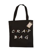 Сумка шоппер «Crap bag», чёрный