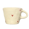 Чашка для чая ручной работы Сердечки, керамика, 250 мл, превью фото 1