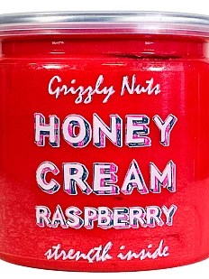 Кремовый мёд с малиной