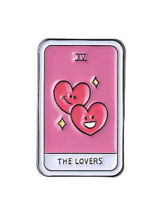 Значок эмалированный «Таро Любовники»