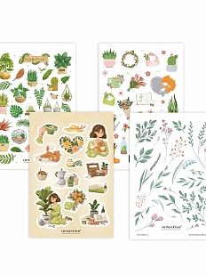 Набор стикерпаков 4 шт. «Весенний»