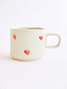 Кружка ручной работы с фигуркой Лошадка с розовыми яблочками, полуфарфор, 250 мл, превью фото 2