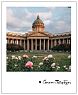 Открытка «Казанский собор. Цветы Фото полароид», превью фото 1