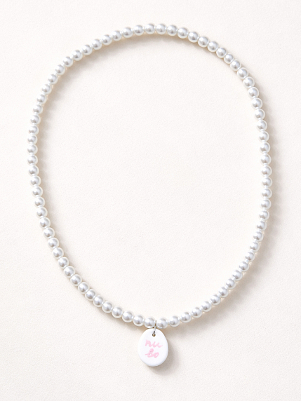 Чокер ручной работы Радость Рядом с подвеской «Пиво», полимерная глина, бисер, розовый, фото 2.