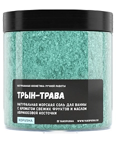 Соль для ванны Kopusha «Трын-трава», мятная