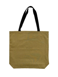 Сумка шоппер «Любовь внутри» с подкладом, хаки