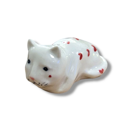 Статуэтка из керамики Мария Гордеева «Котик», 8 см, фото 4.
