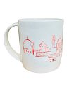 Кружка ручной работы сувенирная «Петербургские крыши», полуфарфор, 350 мл, превью фото 1