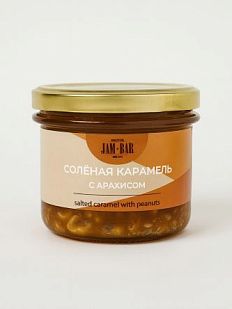 Солёная карамель с арахисом большая, 210 гр