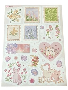 Стикерпак Лавкот «Нежная весна», А6