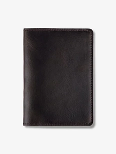 Обложка на паспорт Адрика.студио, шоколад, натуральная кожа